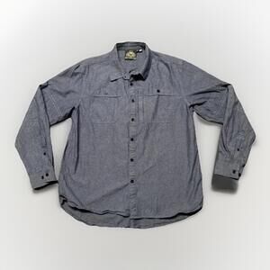 Roland Sands Design Men’s Large Shirt Jacket Motorcycle Riding Reinforced Elbows